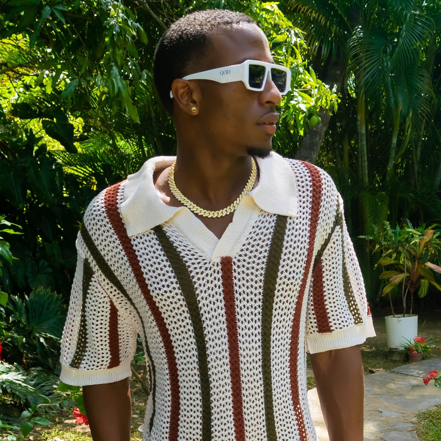 Bold Square Frame Sunglasses