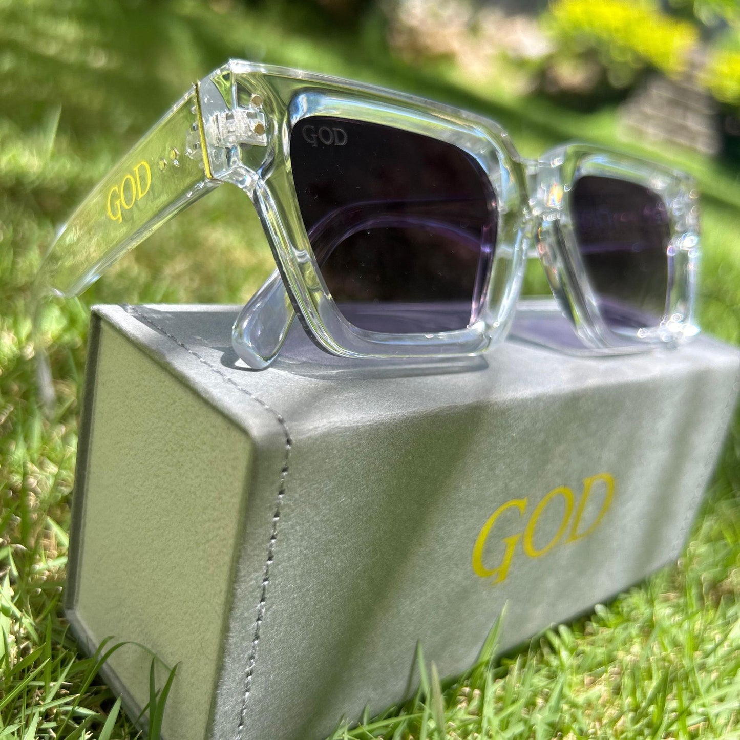 Flat-Top Square Sunglasses