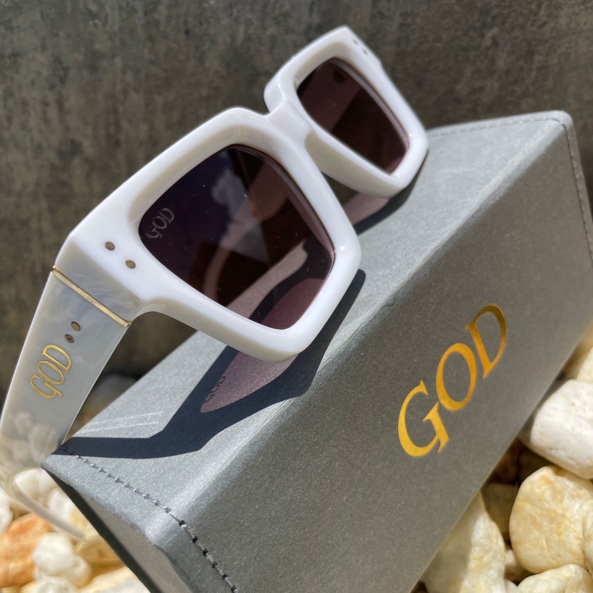 Flat-Top Square Sunglasses