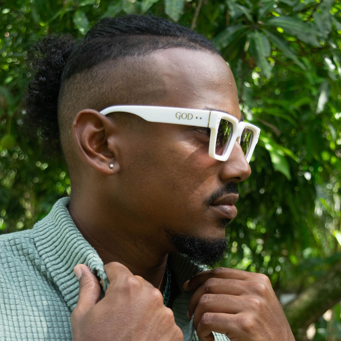 Flat-Top Square Sunglasses