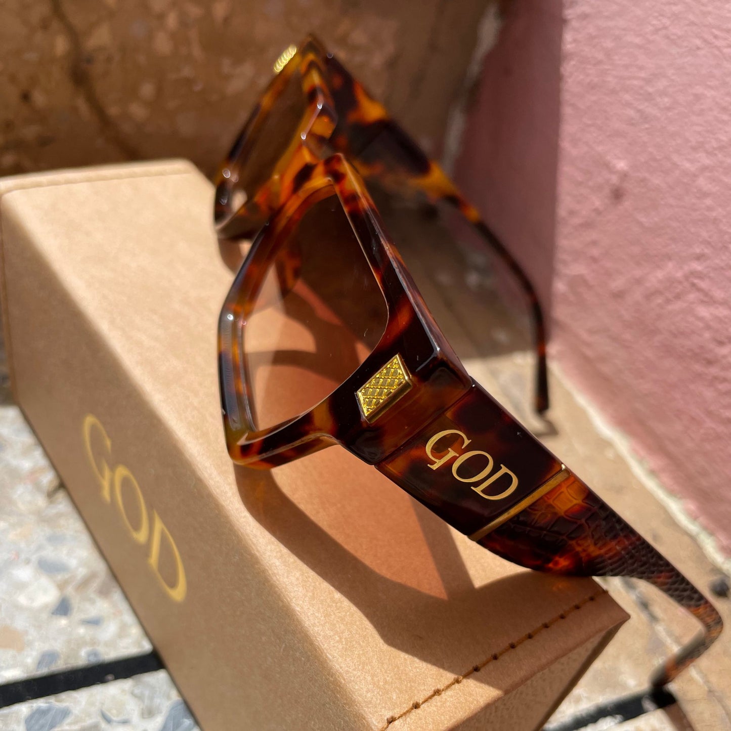  Flat Top Rectangular Sunglasses